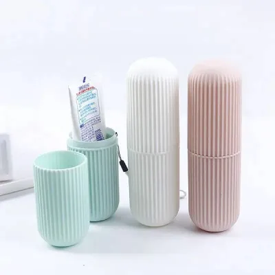 Traveling Toothpaste Toothbrush Storage Box 